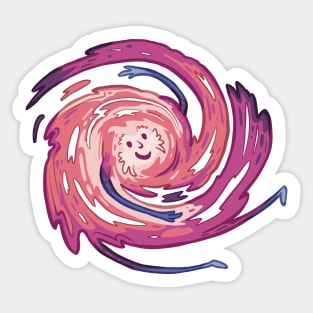 Galaxy Swirl Sticker